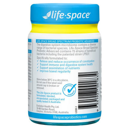 Life Space Broad Spectrum Probiotic Advanced 90 Capsules