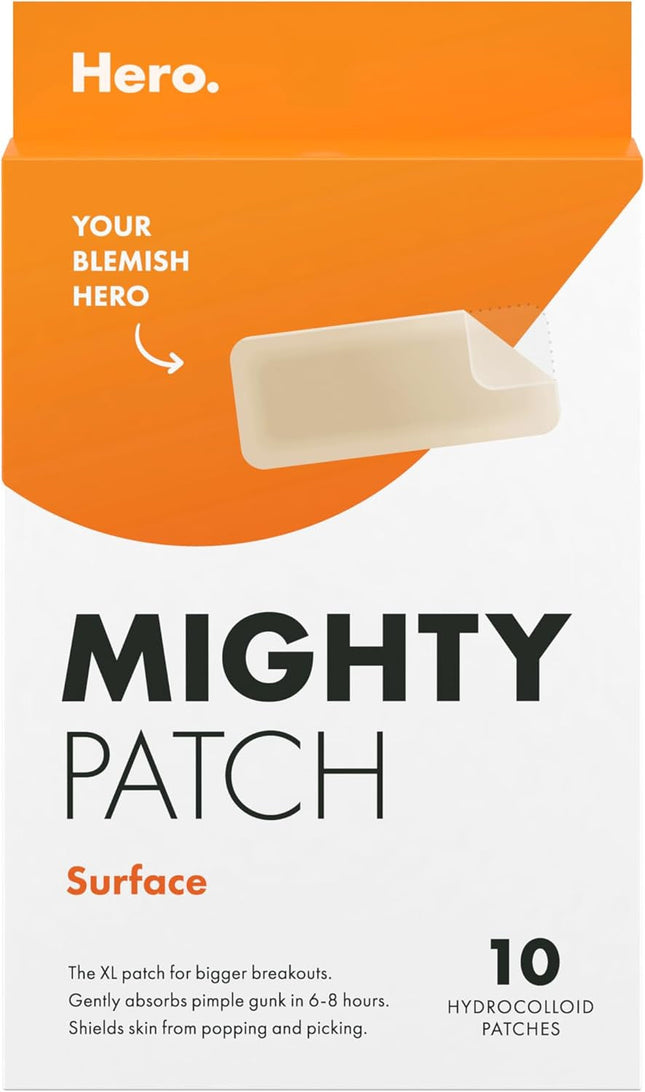 Hero Cosmetics Mighty Patch Surface Pimple Patches 10 Pack
