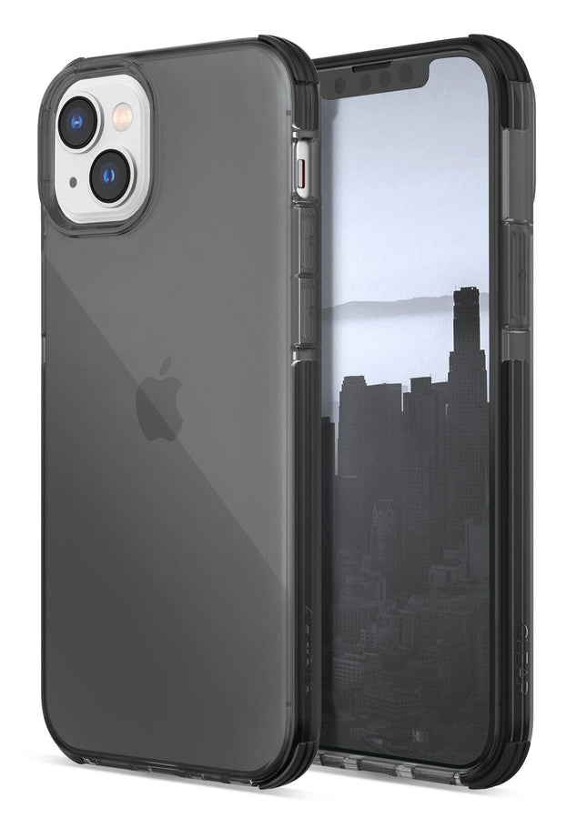 X-doria Raptic Clear Drop Protection Case Cover For Apple Iphone 14 Plus Smoke