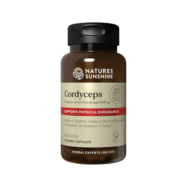 Nature's Sunshine Cordyceps 530MG 90 Capsules