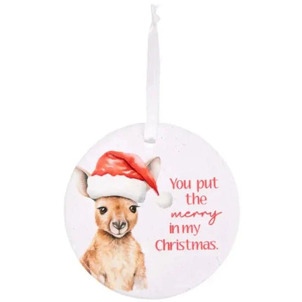Splosh Christmas Kangaroo Keepsake