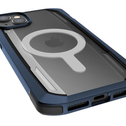 X Doria Raptic Shield Secure Magsafe Case For Apple Iphone 14 Plus Marine Blue
