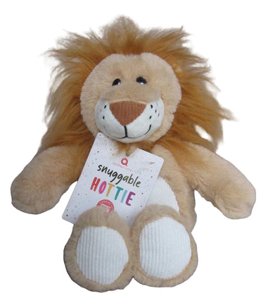 Aroma Home Lion Snuggable Hottie Microwaveable Lavender Scented Calming Sleep 23cm x 19.5cm x 14.5cm