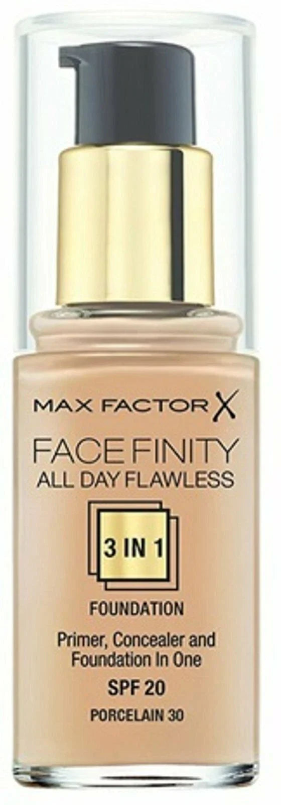 Max Factor Facefinity 3-In-1 Foundation 30 Porcelain