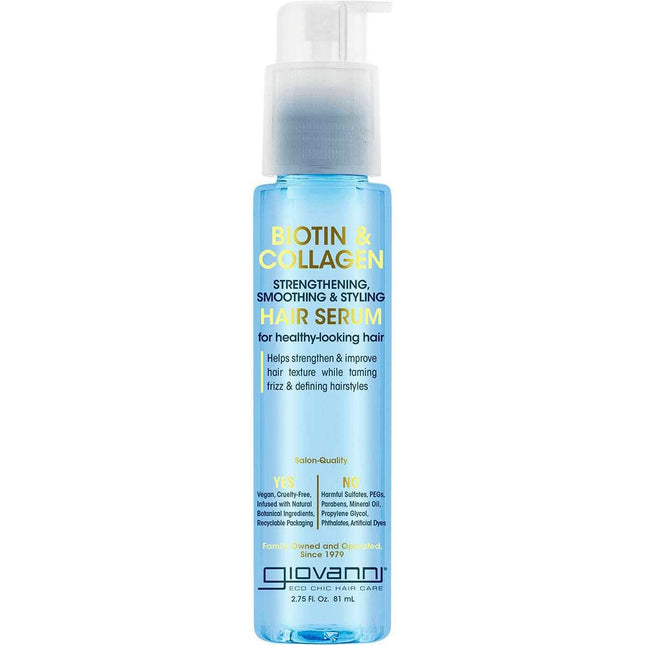 Giovanni Hair Serum Biotin & Collagen Strengthening 81ML