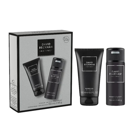 David Beckham Instinct Deodorant 150ML and Shower Gel 150ML Gift Set