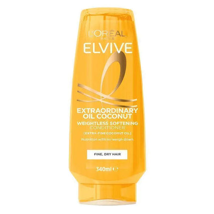 L'OrÃ©al Elvive Extraordinary Oil Coconut Conditioner for Normal to Dry Hair 340ml