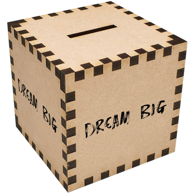 Azeeda Dream Big Money Box Piggy Bank
