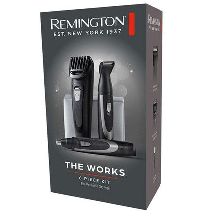 Remington The Works 6 Piece All In One Grooming Kit