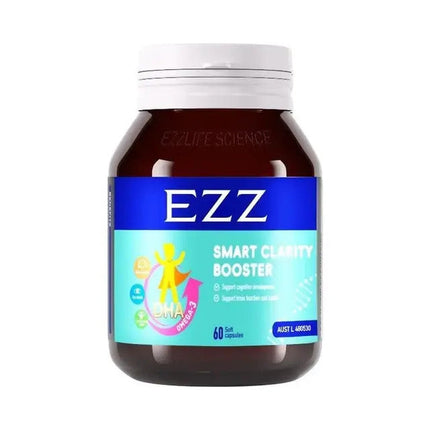 EZZ Smart Clarity Booster for Cognitive Function and Brain Health 60 Capsules