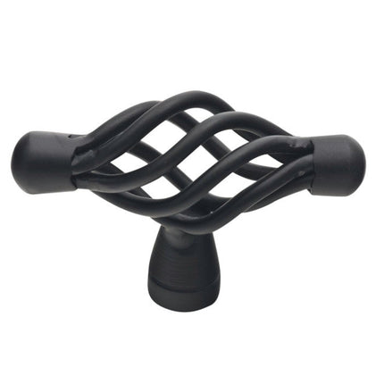 Prestige T Twist Knob Matte Black 71mm