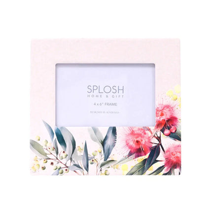 Splosh Native Blooms Ceramic Photo Frame  10CM x 15CM