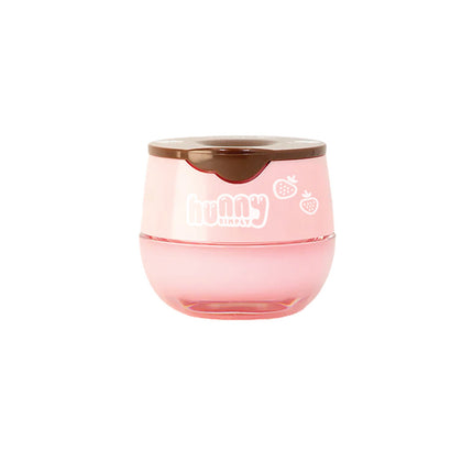 Hunny Simply Strawberry Honeypot Lip Balm for Moisturizing and Hydrating Lips 6.5G
