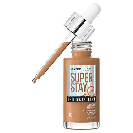 Maybelline Super Stay 24H Skin Tint Foundation with Vitamin C Shade 60 - OhYouLuckyDuck.com.au