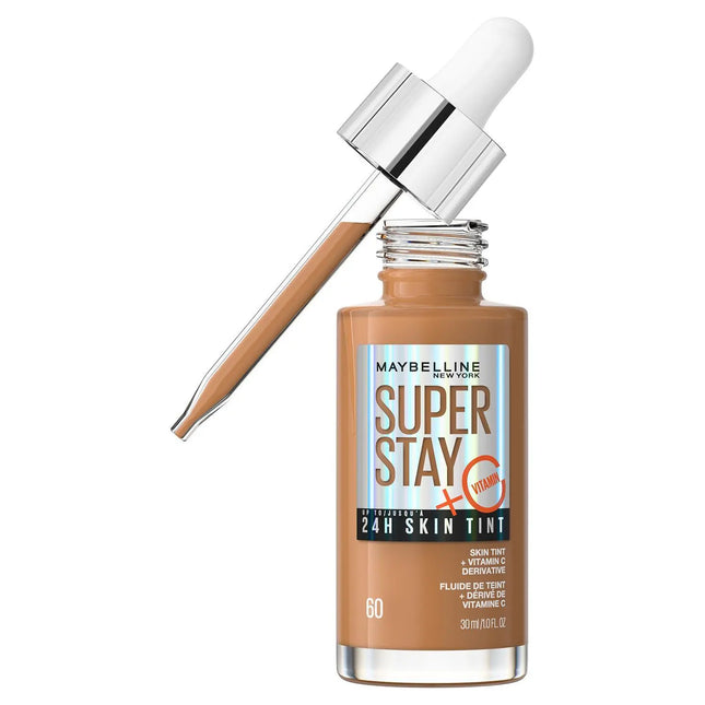 Maybelline Super Stay 24H Skin Tint Foundation with Vitamin C Shade 60 - OhYouLuckyDuck.com.au