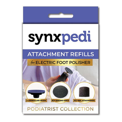 Synxpedi Attachment Refills for Pedicure Tool