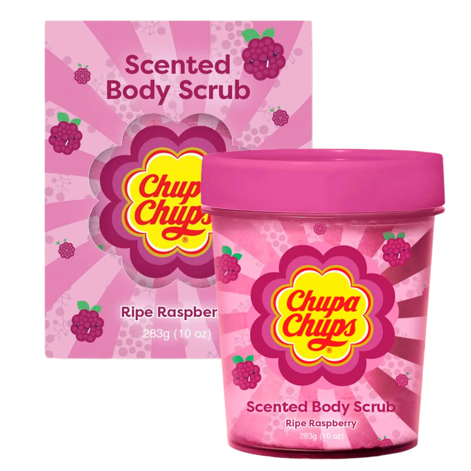 Soft Scrub Raspberry Chupa Chups Raspberry Body Scrub for Soft and Smooth Skin 300ML – Oh ...