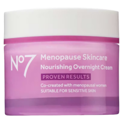 No7 Menopause Skincare Nourishing Overnight Cream 50ML