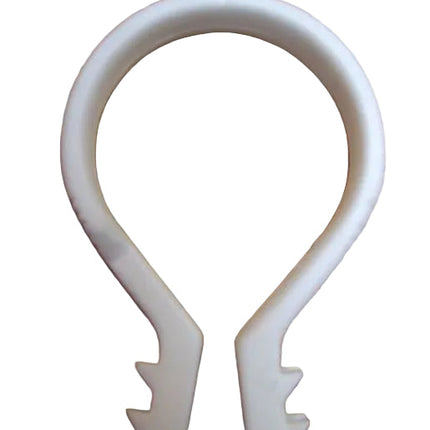 Sullivans Clip Curtain Cafe White Pack 10