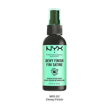 Nyx Professional Makeup Dewy Finish Makeup Setting Spray 60ML