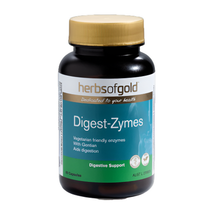 Herbs Of Gold Digest Zymes Vege Caps 60