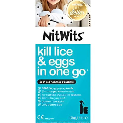 Nitwits Head Lice Solution 120ML