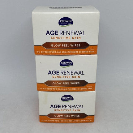 REDWIN Age Glow Peel Wipes 25 Pack