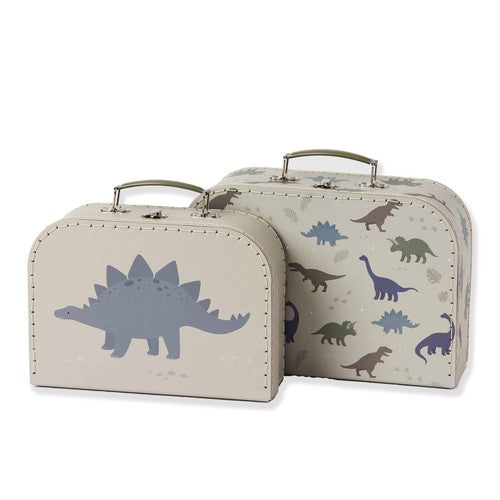 A Little Lovely Company Dinosaur Suitcase Craft Set for Kids Art and Activity Kit 0.499KG