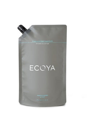 Ecoya Kitchen Dish Liquid Refill - Juniper Berry & Mint