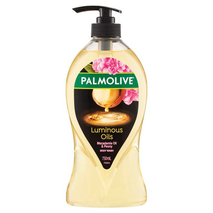 Palmolive Luminous Oils Body Wash With Macadamia Oil And Peony 750ML