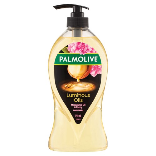 Palmolive Luminous Oils Body Wash With Macadamia Oil And Peony 750ML