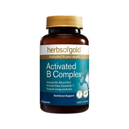 Herbs of Gold Activated B Complex 30 Capsules