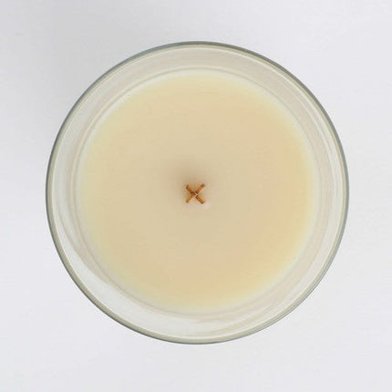 Woodwick Medium 12cm Soy Wax Scented Candle - Vanilla Bean