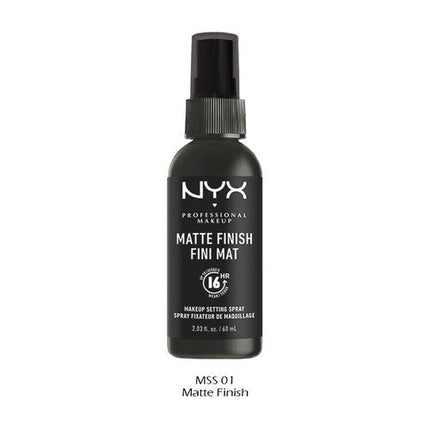Nyx Professional Makeup Matte Finish Makeup Setting Spray 60ML