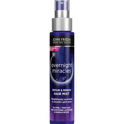 John Frieda Overnight Miracle Repair and Renew Hair Mist 100ML