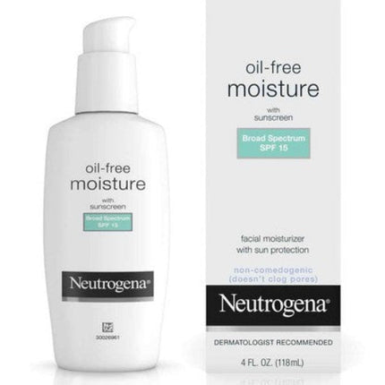 Neutrogena Oil-Free Moisturiser Spf15 115ml