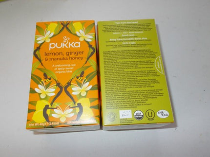 Pukka Lemon Ginger And Manuka Honey  80 bags