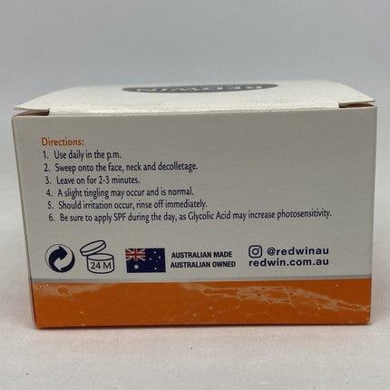 REDWIN Age Glow Peel Wipes 25 Pack