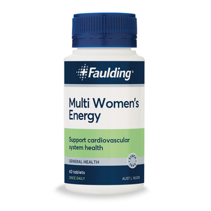 Faulding Multi Women's Energy Formula 60 Tablets