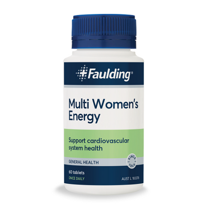 Faulding Multi Women's Energy Formula 60 Tablets