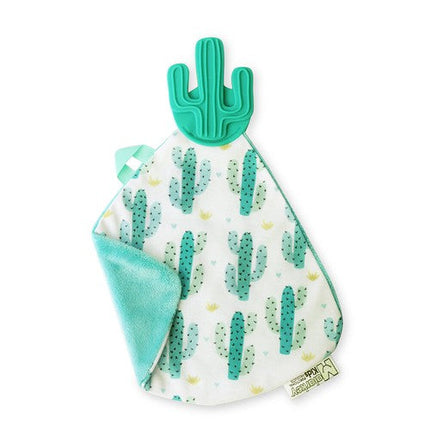 Munch It Teething Blanket Green Cacti Cutie Pie