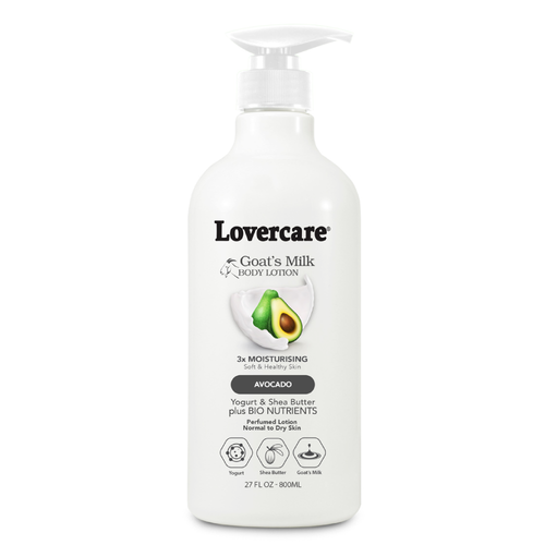 Lovercare Goat’s Milk Body Lotion Avocado 800mL