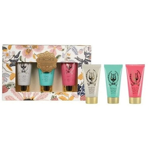 MOR Little Luxuries Wild Elegance Hand Cream Trio Gift Set 3 x Hand Creams