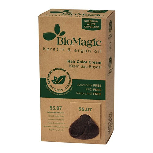 BioMagic 55/07 Intense Chocolate Brown Hair Colour