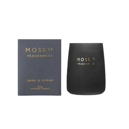 Moss St Candle Sage and Cedar 320G