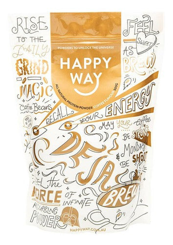 Happy Way Whey Protein Coffee Powder 500G