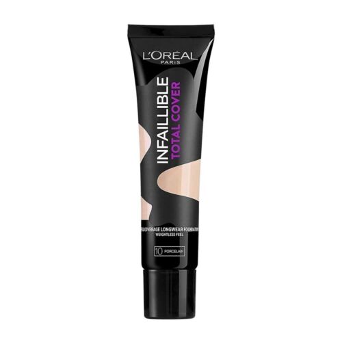 L'Oreal  Infallible Total Cover Foundation 10 Porcelain