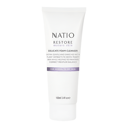 Natio Restore Delicate Foam Cleanser 100ML