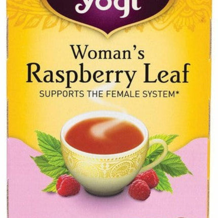 Yogi Tea Womans Raspberry Leaf Herbal Tea Bags