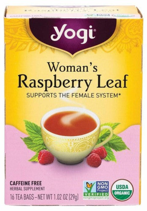 Yogi Tea Womans Raspberry Leaf Herbal Tea Bags